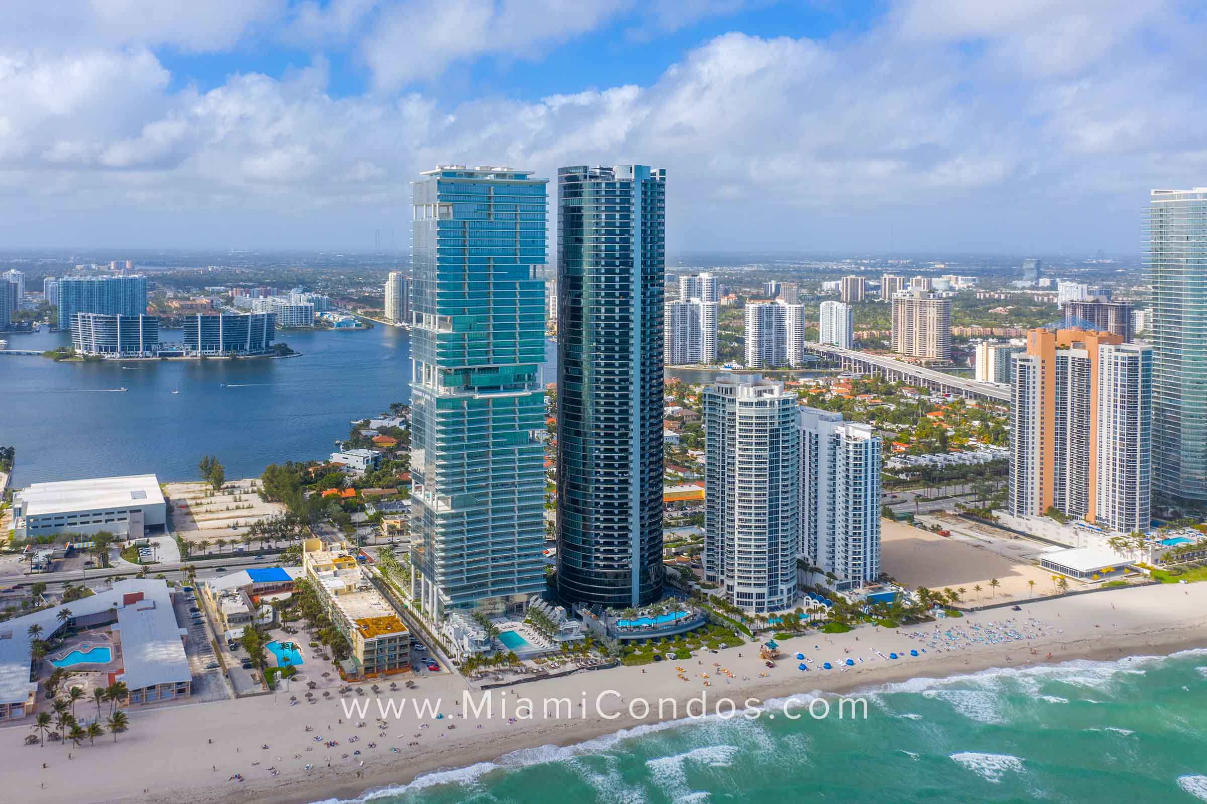 Porsche Design Tower in Sunny Isles Beach