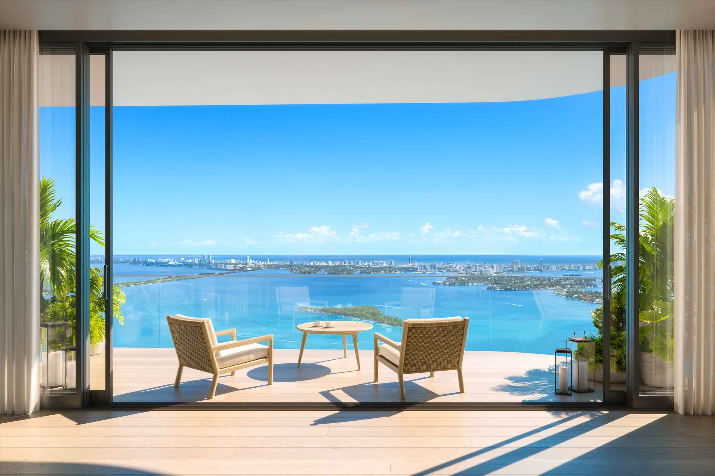 Rendering of EDITION Residences Miami Edgewater Residence Terrace