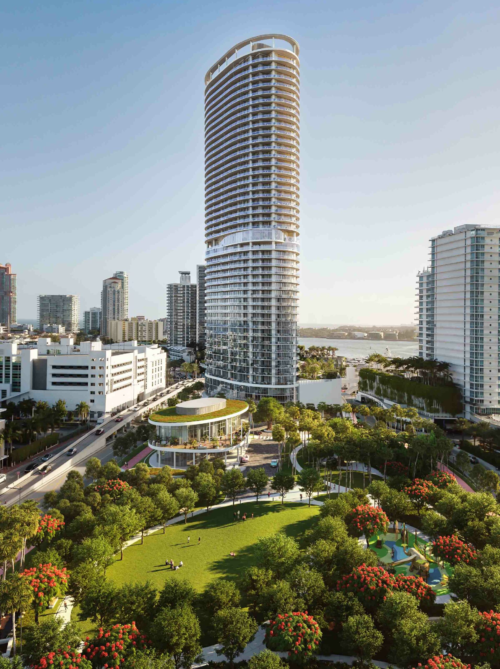 Rendering of Five Park South Beach Park South