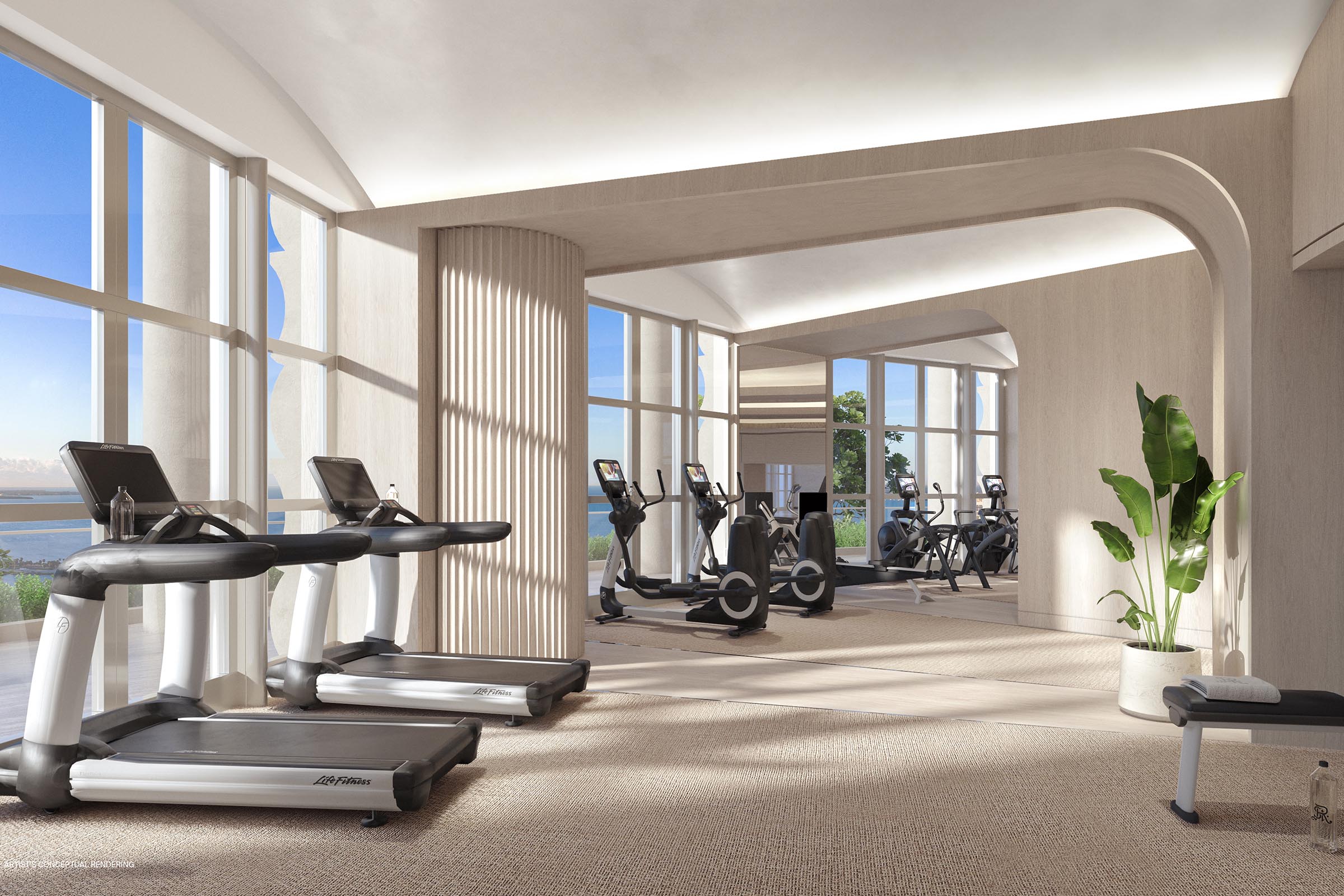 Rendering of St Regis Residences Miami Athletic Club