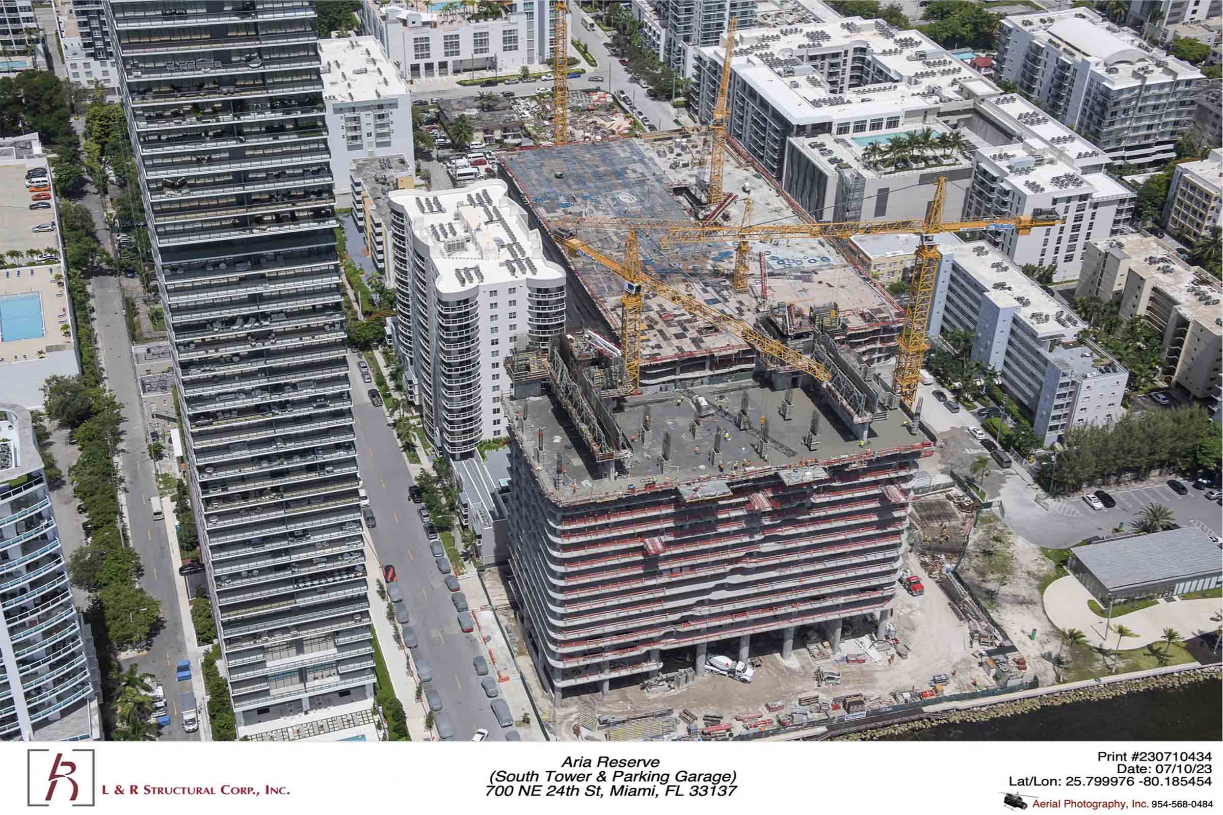 Aria Reserve Edgewater Miami Construction Progress