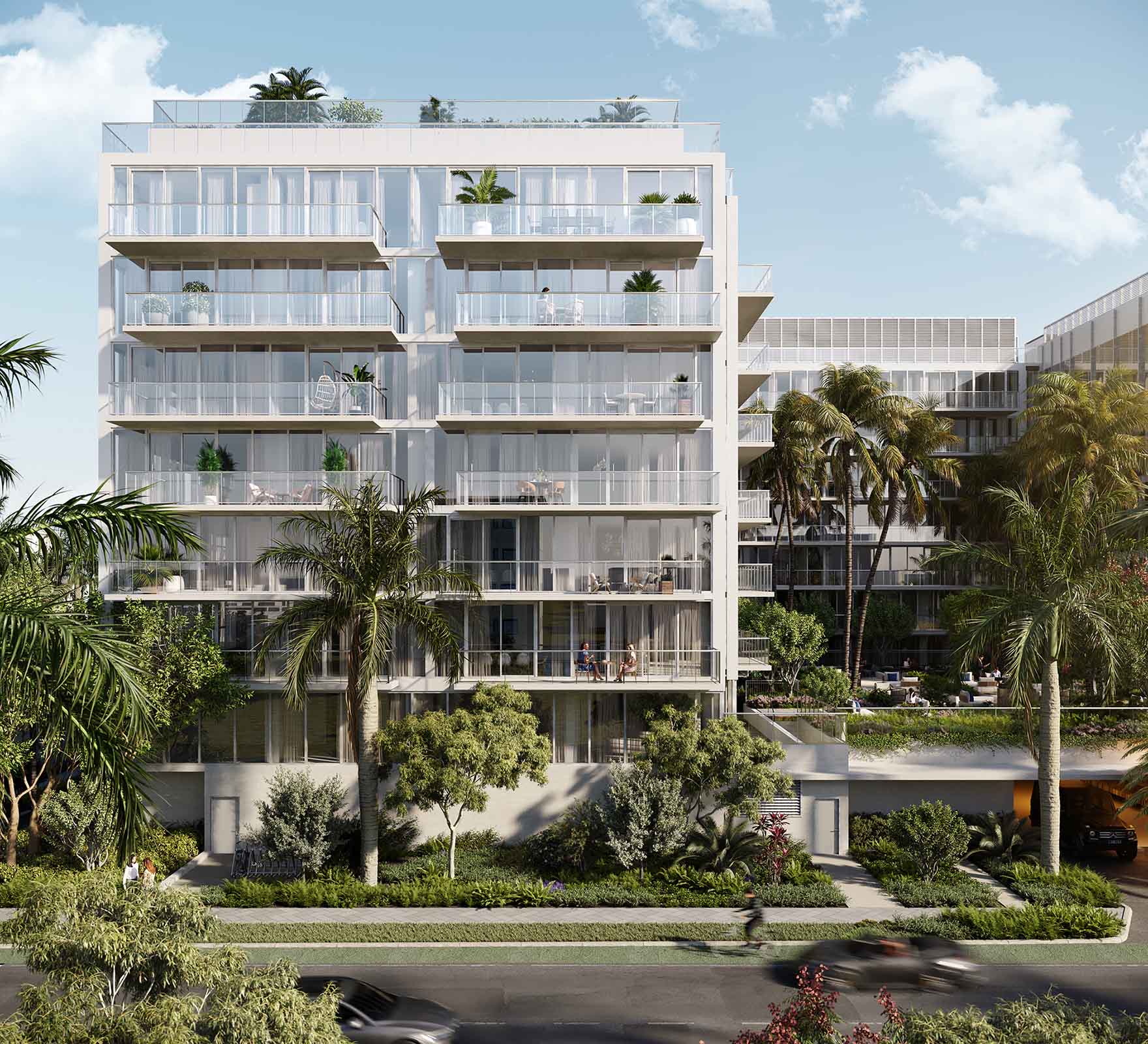 Rendering of THE WELL Bay Harbor Islands Condos