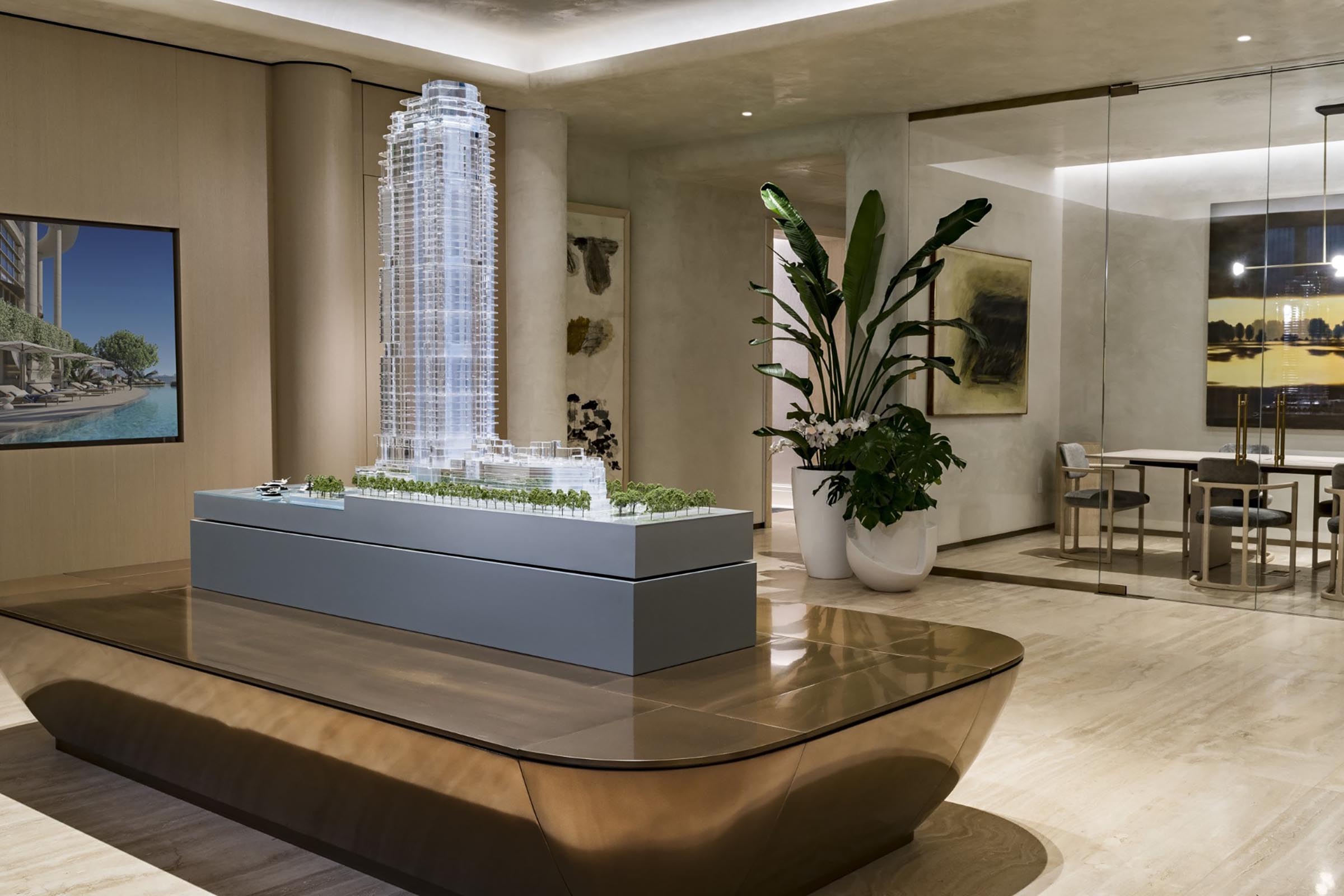 St. Regis Residences Miami Brickell Scale Model