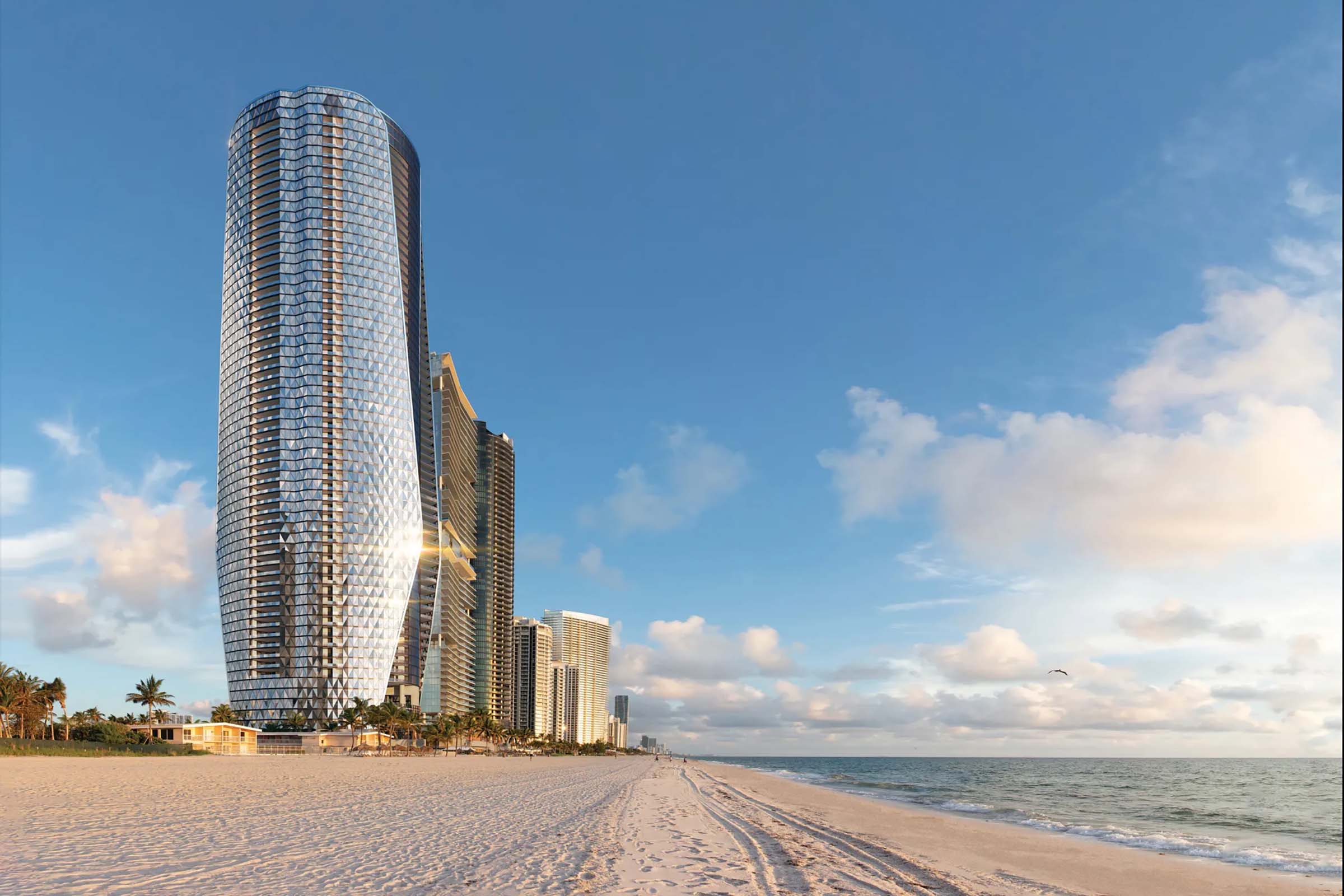 Rendering of Bentley Residences Sunny Isles Miami